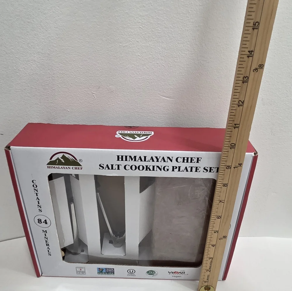 HIMALAYAN CHEF SALT COOKING PLATE SET